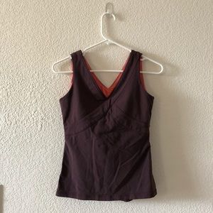 Lululemon workout tank top.